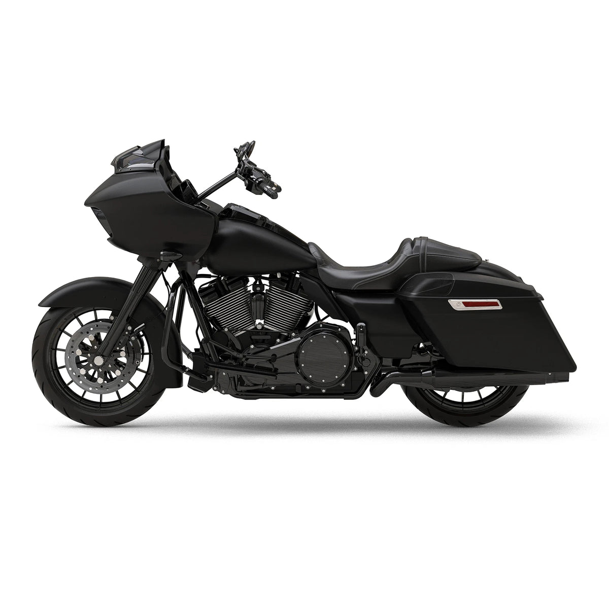 Fairings Body Work Kit Fit For Harley Touring CVO Road Glide 15-23 Black Denim