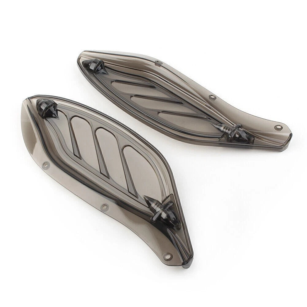 Side Wing Windshield Air Deflector Fit Harley Touring FLHR FLHT CVO 1996-2013 ab