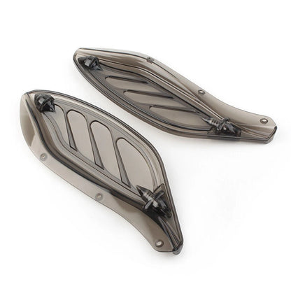 Side Wing Windshield Air Deflector Fit Harley Touring FLHR FLHT CVO 1996-2013 ab