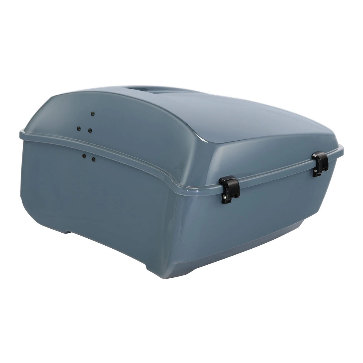 King Trunk Fit For HarleyTouring Street Glide 2014-2025 Sharkskin Blue Firestorm