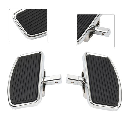 2x Short Front Foot Pedal Footpegs For Yamaha V-Star Drag Star V-MAX 1998-2019