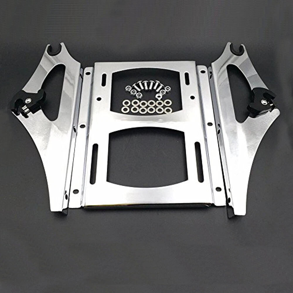 Two Up Tour Pak Pack Mounting Luggage Rack For Harley Touring Road King 2009-13