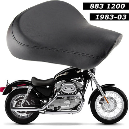 Front Rider Driver Solo Seat For Harley Sportster Iron 1200 883 48 72 1983-2003