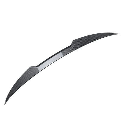 Carbon Look Tail Wing Rear Trunk Spoiler Wing For Audi A3 S3 RS3 8V Sedan 14-20