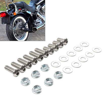 Rear Mudguard Strut Bolt Kit For Harley Davidson Softail FXST 00-02 FLST 00-03