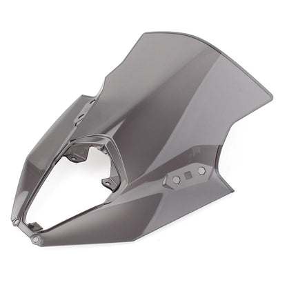 Windshield Windscreen Protector For Kawasaki ER6F Ninja 650 EХ-650 2020-23 Gray