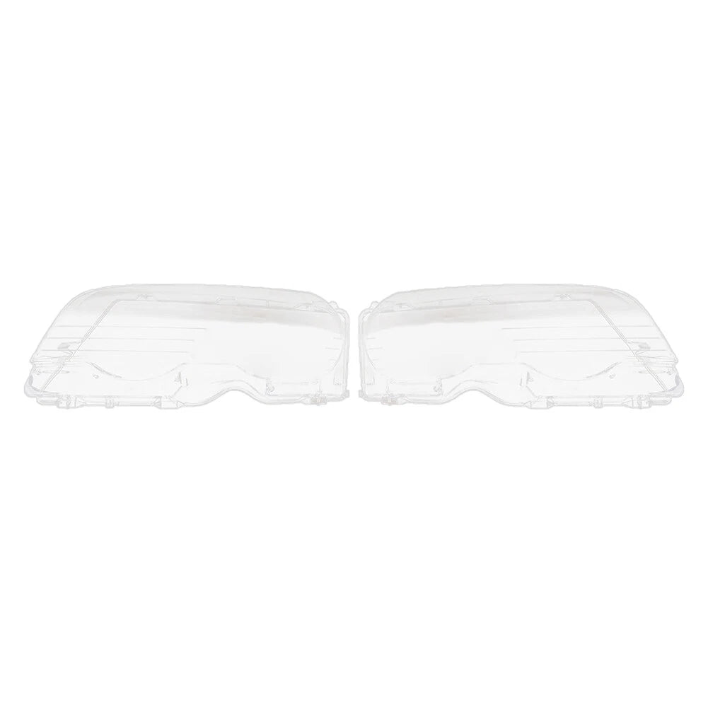 Front Headlight Lens Cover Transparent For BMW 3 Series E46 2 Door 1999-2003 US