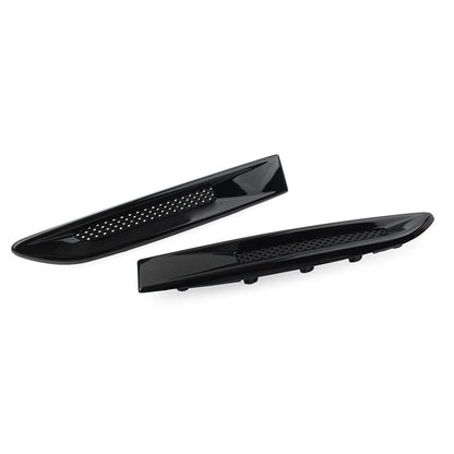 Front Fender Air Vent Outlet Grille Trim Black For Jaguar XE F-Pace 2016-2020