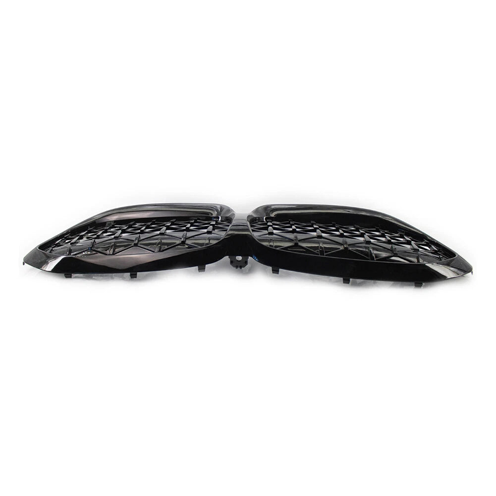 Grille Diamond Style Grill Kidney For BMW  3 Series G20 19-22 Glossy Black US
