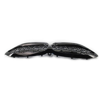 Grille Diamond Style Grill Kidney For BMW  3 Series G20 19-22 Glossy Black US