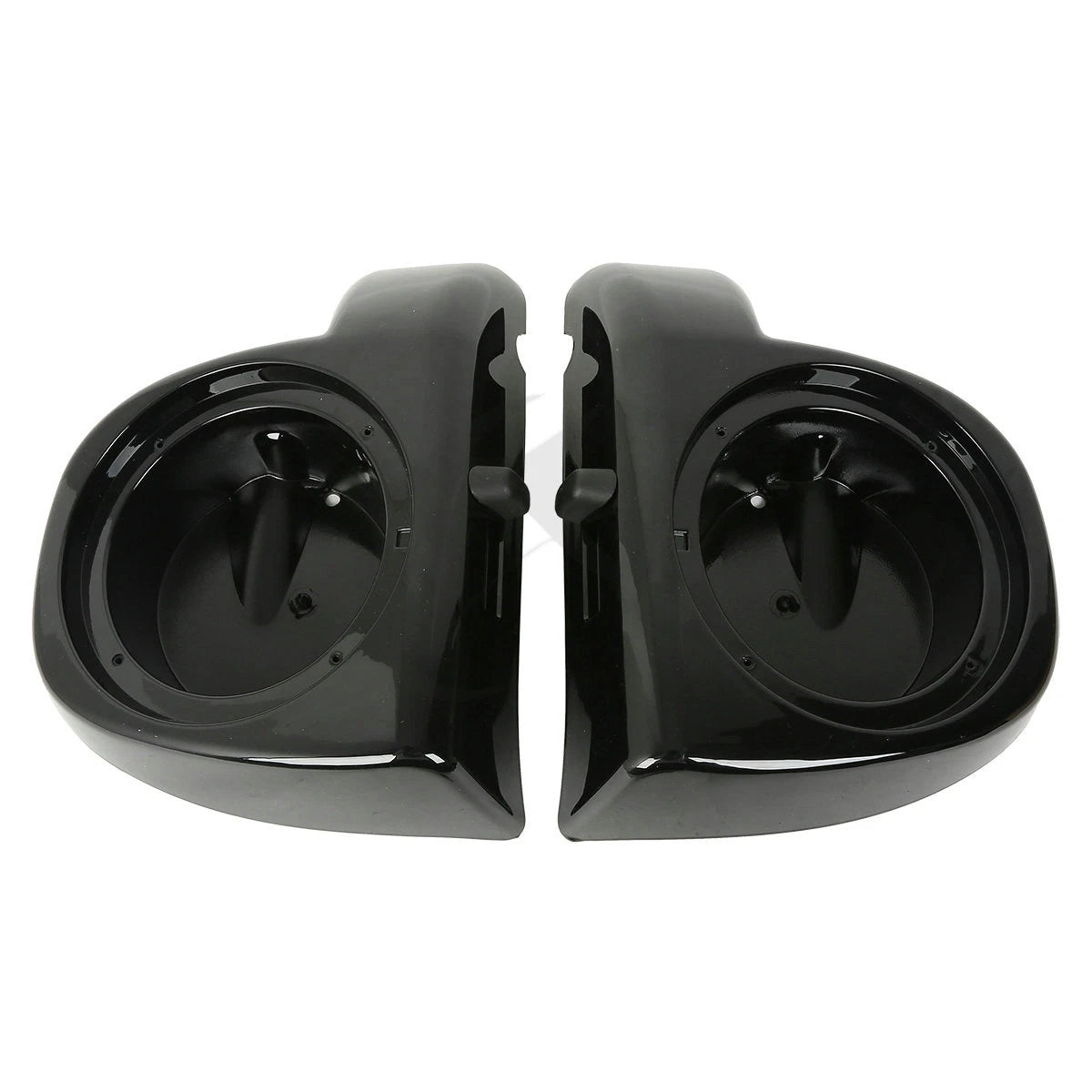 6.5" Lower Vented Fairing Pods Box+Speaker+Grills Fit For Harley Touring 14-24