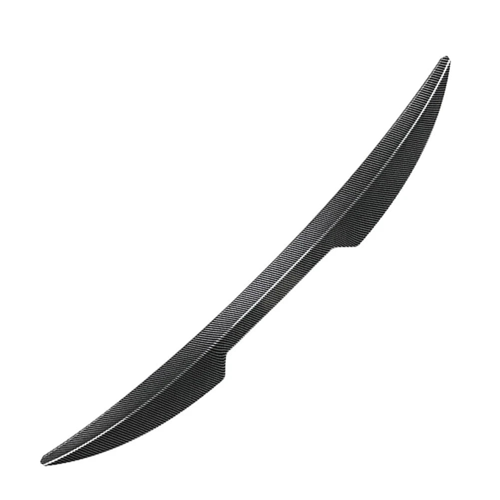 Carbon Fiber Look Rear Roof Trunk Spoiler Lip For Ford Focus MK3 MK3.5 2011-2017