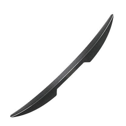 Carbon Fiber Look Rear Roof Trunk Spoiler Lip For Ford Focus MK3 MK3.5 2011-2017
