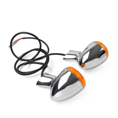 Rear Turn Signals Lights Fit For Harley Sportster XL 883 1200 1992-2023 Chrome