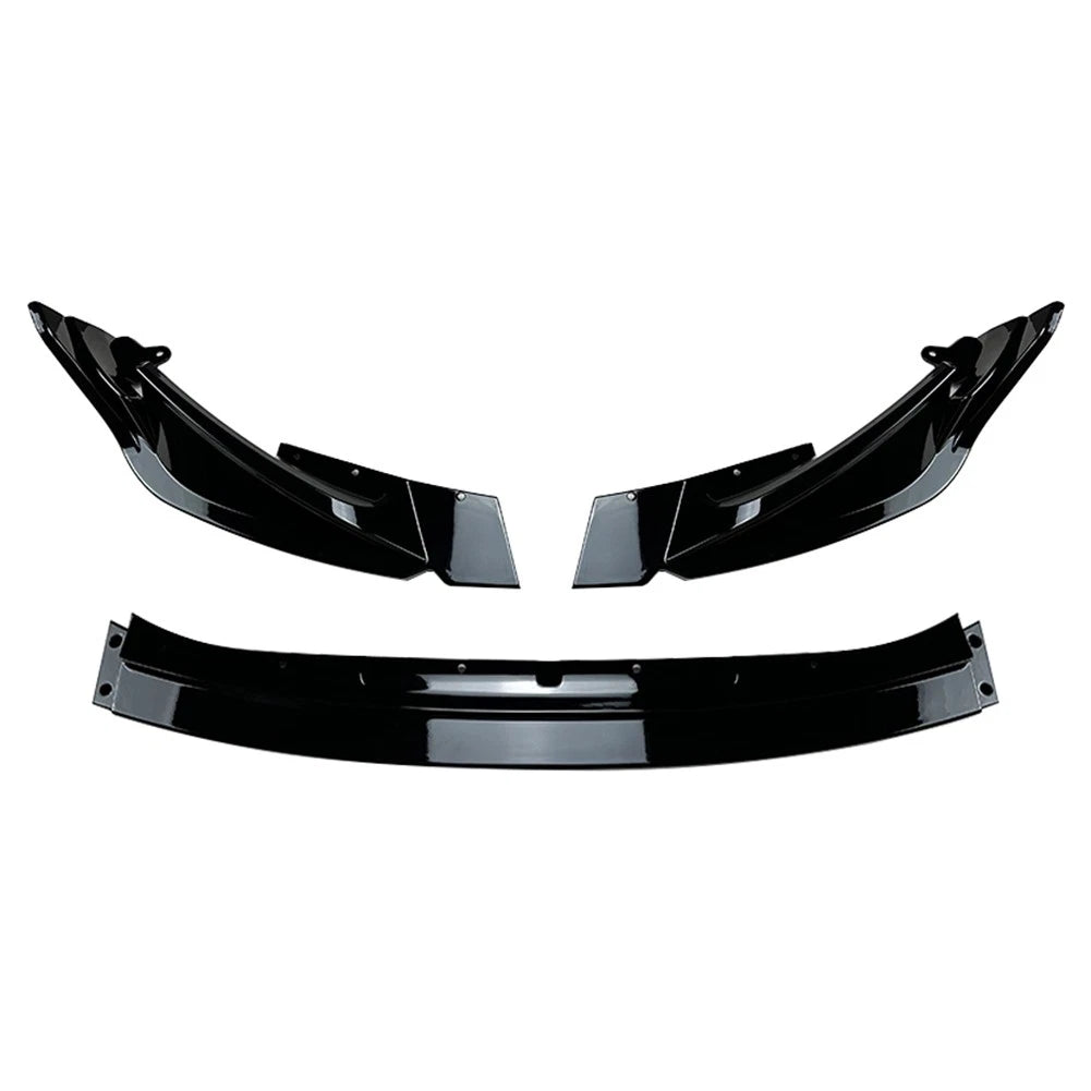Front Bumper Lip Spoiler Splitter Body Kit Black For BMW M3 M4 G80 G82 2021-2023