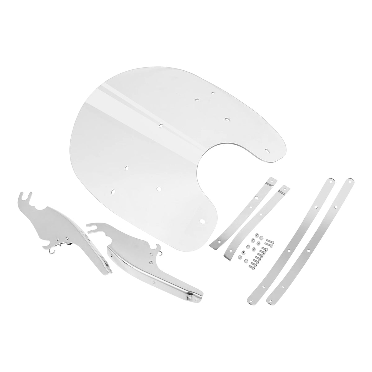 Windscreen Windshield Fit For Harley Heritage Softail Fatboy Classic FLSTC 00-17