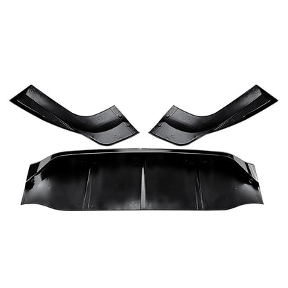 Rear Bumper Splitter Spoiler Lip Black For Mercedes Benz GLC Coupe C254 2023-24
