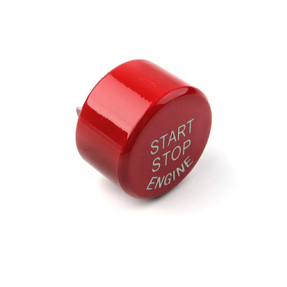 Engine Start Stop Button Cover Trim Red ABS Fit For BMW 5 Series G30  G Chassis