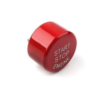 Engine Start Stop Button Cover Trim Red ABS Fit For BMW 5 Series G30  G Chassis