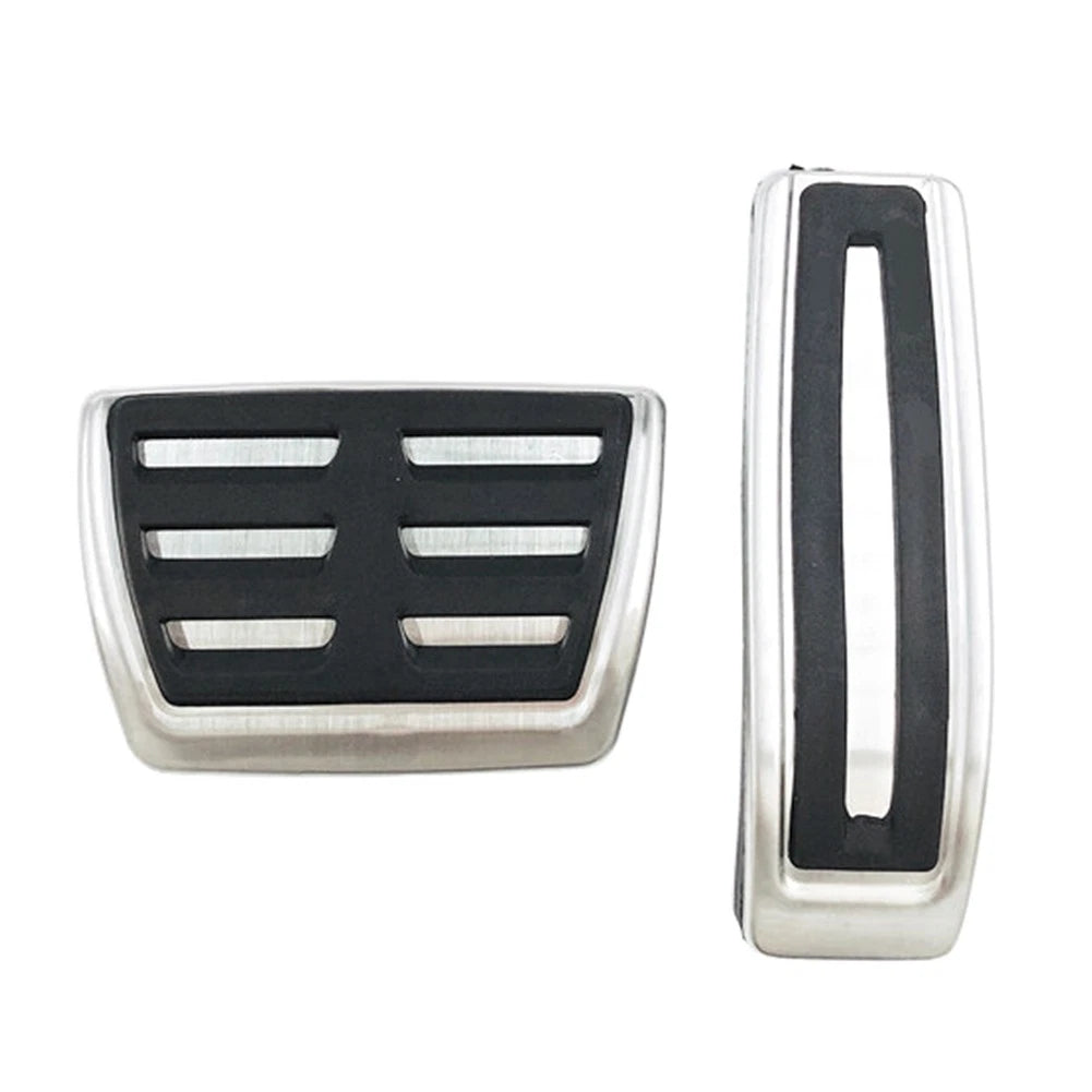 Stainless Steel Fuel Brake Pedal Cover For VW Touareg For Porsche Cayenne LHD