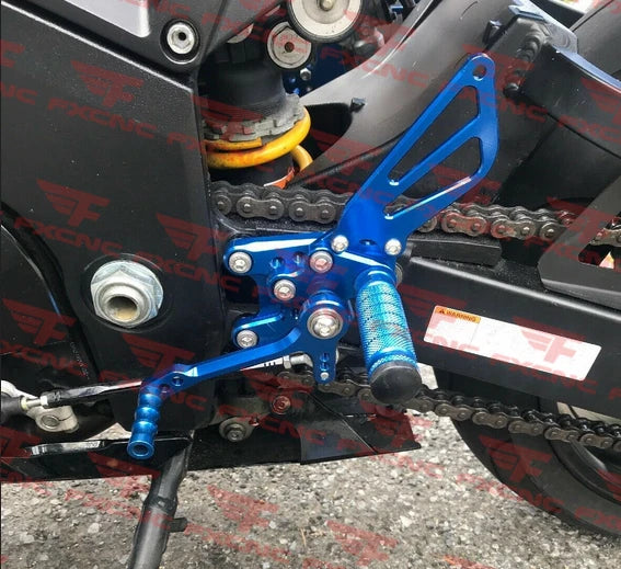 For Suzuki GSXR1000 2000-2004 FXCNC Rearset Footpeg Pedal Rear Set Motorcycle US