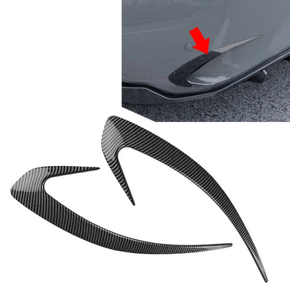 Rear Bumper Side Air Vent Trim For Mazda MX-5 ND Miata 2016-25 Carbon Fiber Blk
