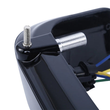 King Trunk Backrest LED Tail Light Fit For Harley Street Glide 2014-25