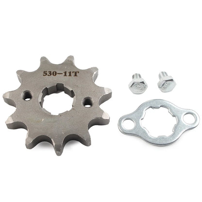 530 11T Chain Front Sprocket Cog 20mm Fit 125cc-350cc Dirt Pit Bike ATV Go Kart