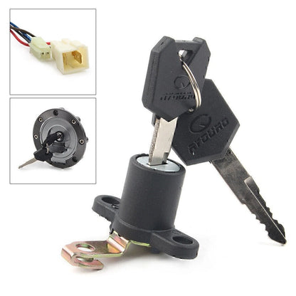 Motorbike Ignition Switch Lock Kit Gas Cap Key For Yamaha FZ09 FZ07 FZ1/FZ6/FZ8