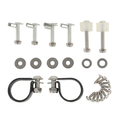 Lower Vented Fairing Mounting Hardware Clamps Kit For Harley Electra Glide 83-13