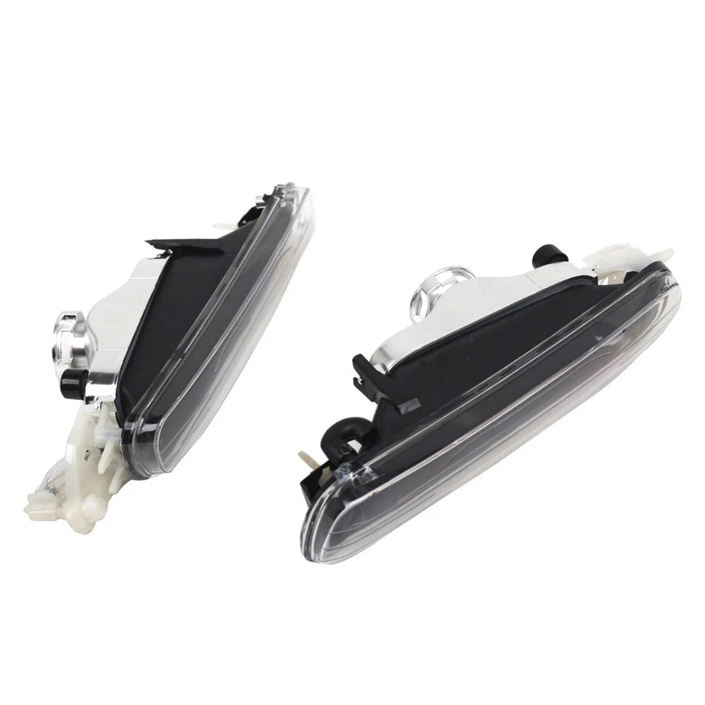 Pair Front Fog Light Lamp Housing Without Bulbs For BMW 3 Series E46 1999-2001