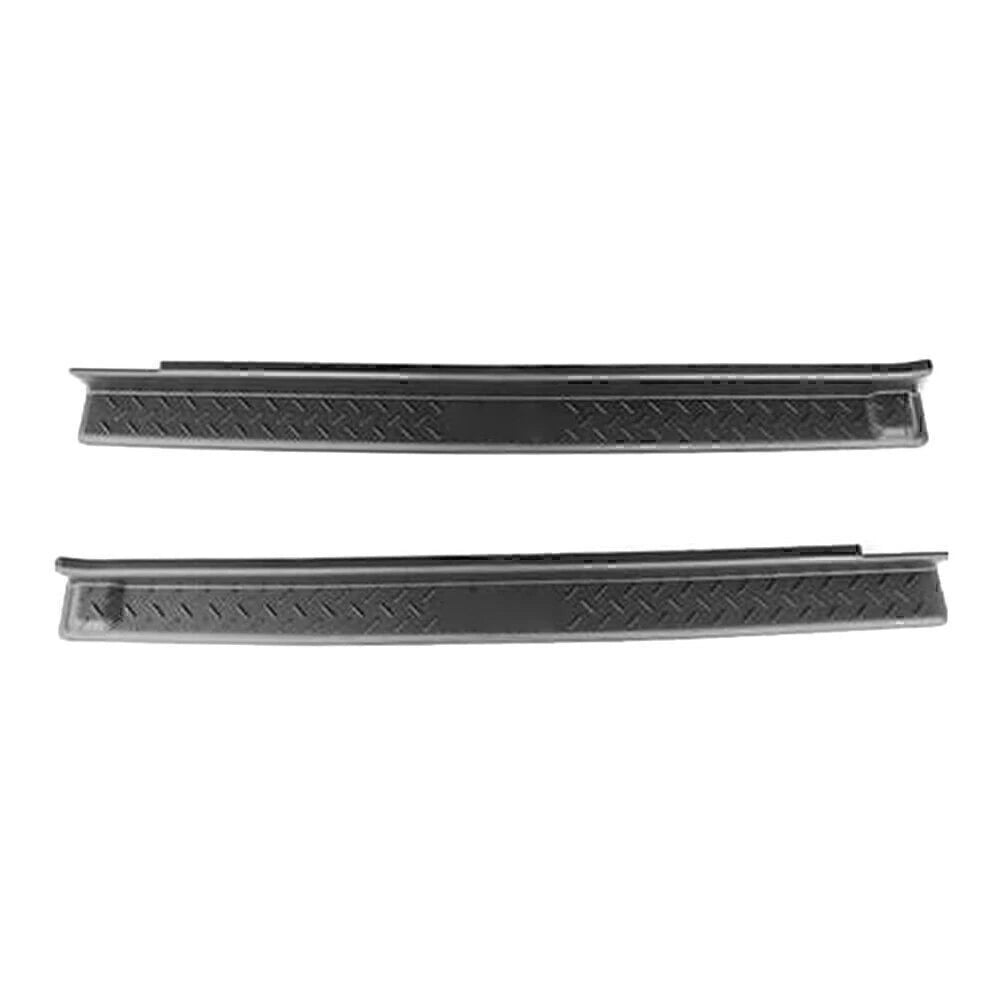 2-Door Car Cover Step Front Door Sill Entry Guard Kit For Jeep Wrangler JK 07-17
