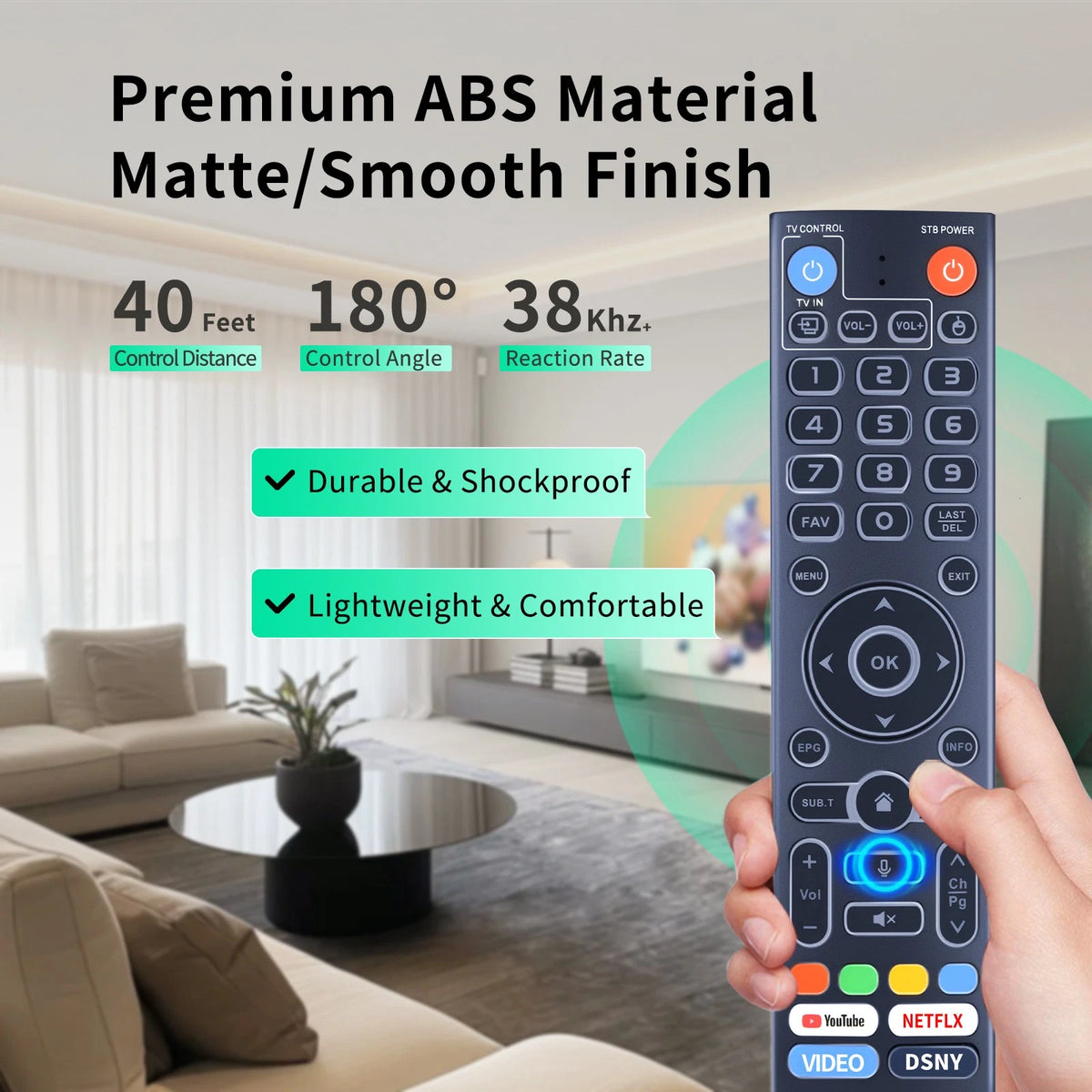 Remote Control For vSeeBox V3 Pro/V5 Pro/V3 Plus/V2 Pro/V1 Pro with backlight