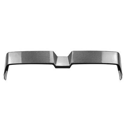 Rear Trunk Spoiler Lip Roof Wing For VW Polo MK5 6R 6C 09-17 Carbon Fiber Black
