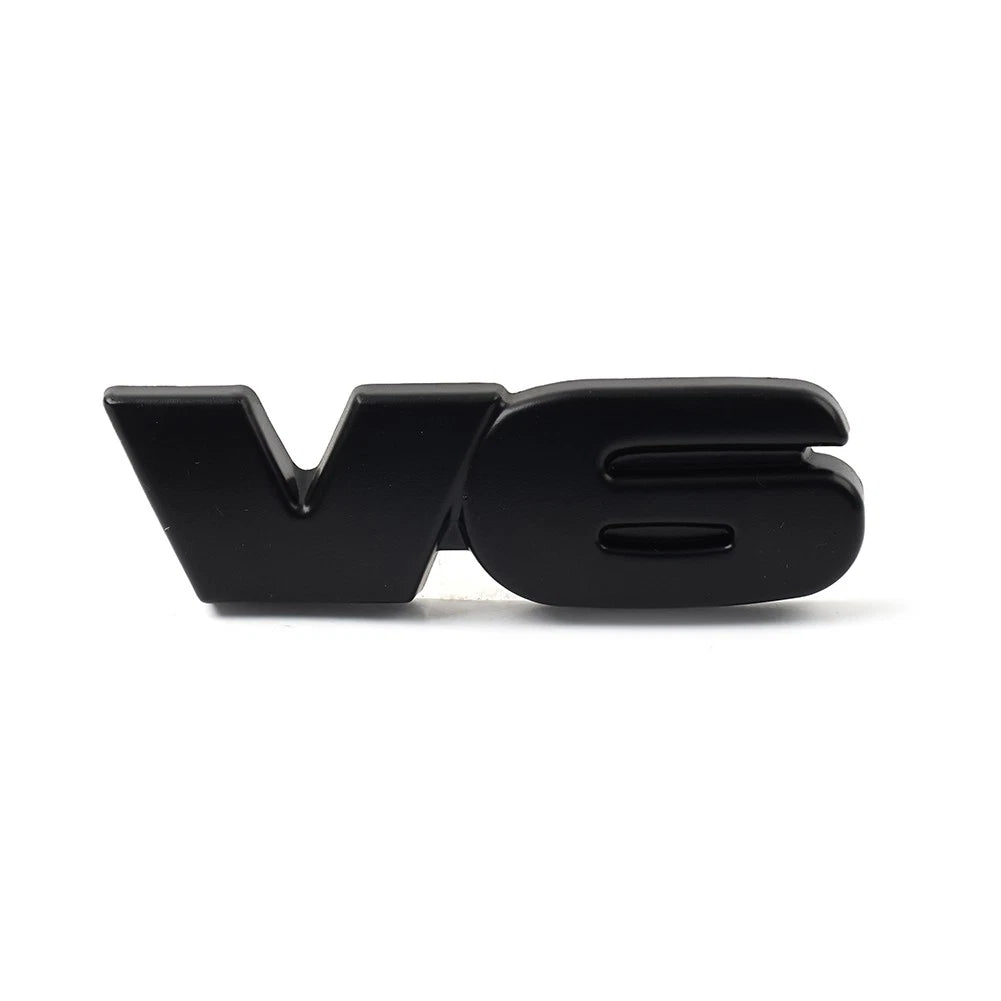 V6 3D Tailgate Emblem Badge Overlays Fit For Toyota Tacoma 4Runner Tundra