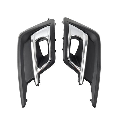1 Pair Front Bumper Fog Light Bezel Cover For Subaru Legacy 2.5i 2018-2019