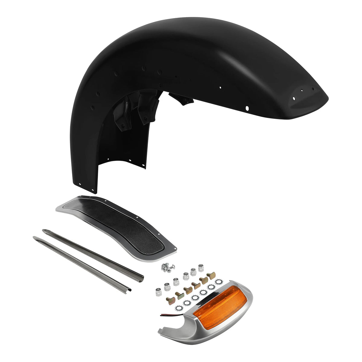 Unpainted Front Fender Fit For Harley Touring Electra Glide Road King 89-13 12