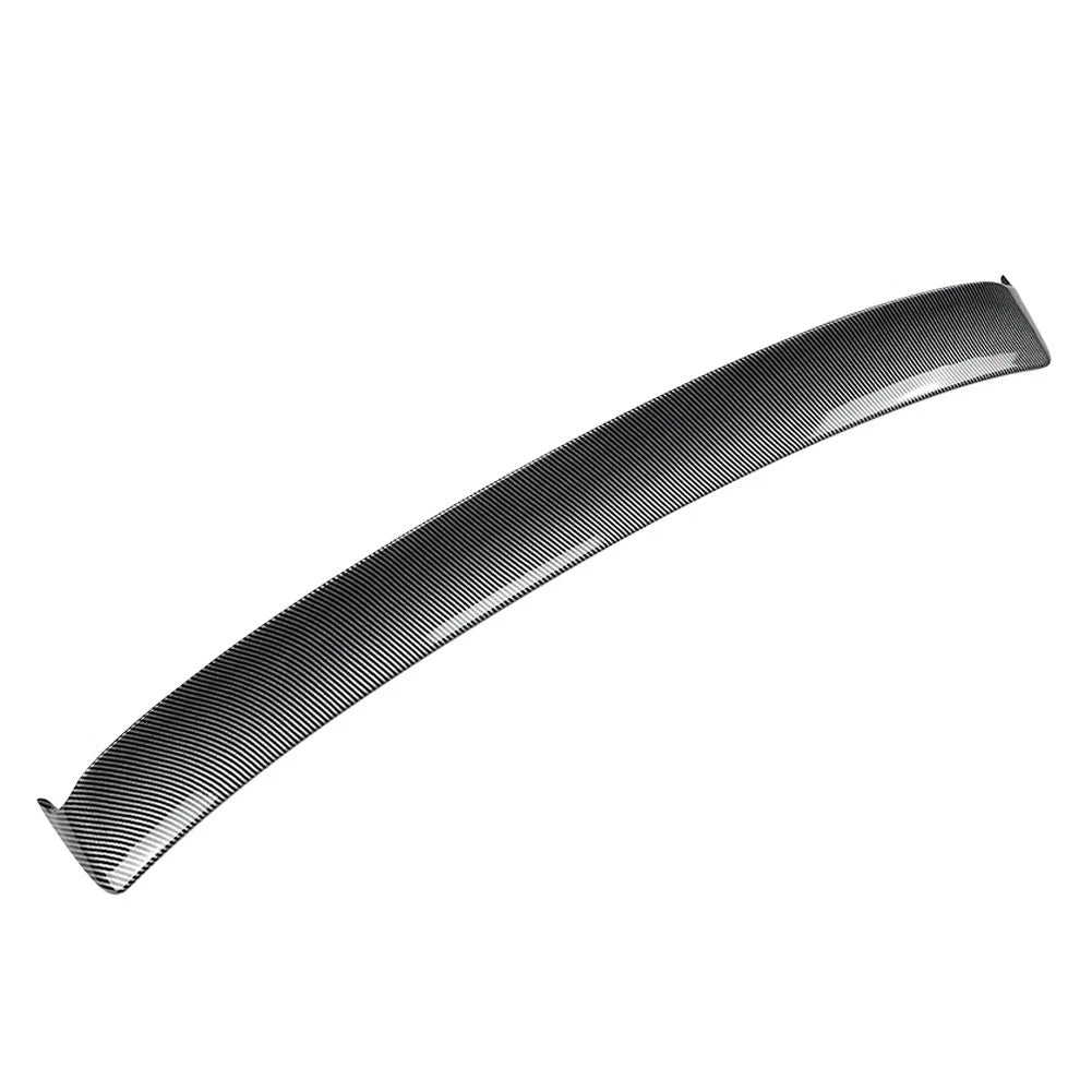 1pc Carbon Fiber Pattern Rear Window Roof Spoiler Wing For Audi A4 S4 B8 2009-16