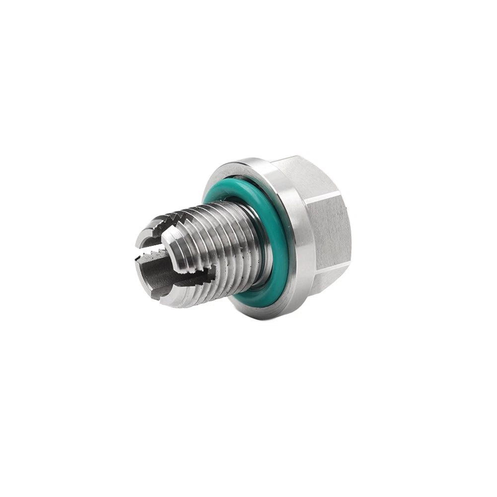 US 1/2"x20 Oil Drain Plug Self-tapping Piggyback Stainless Steel Repair Kit