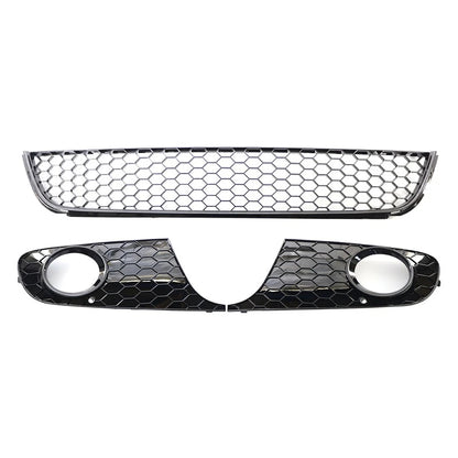 Honeycomb Front Lower Bumper Mesh Grille Fog Light Grill For VW Golf/Jetta MK6
