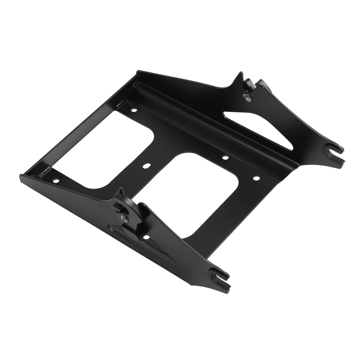 Chopped Trunk Backrest Mount Rack Docking Kit For Harley Street Glide 2009-13 12