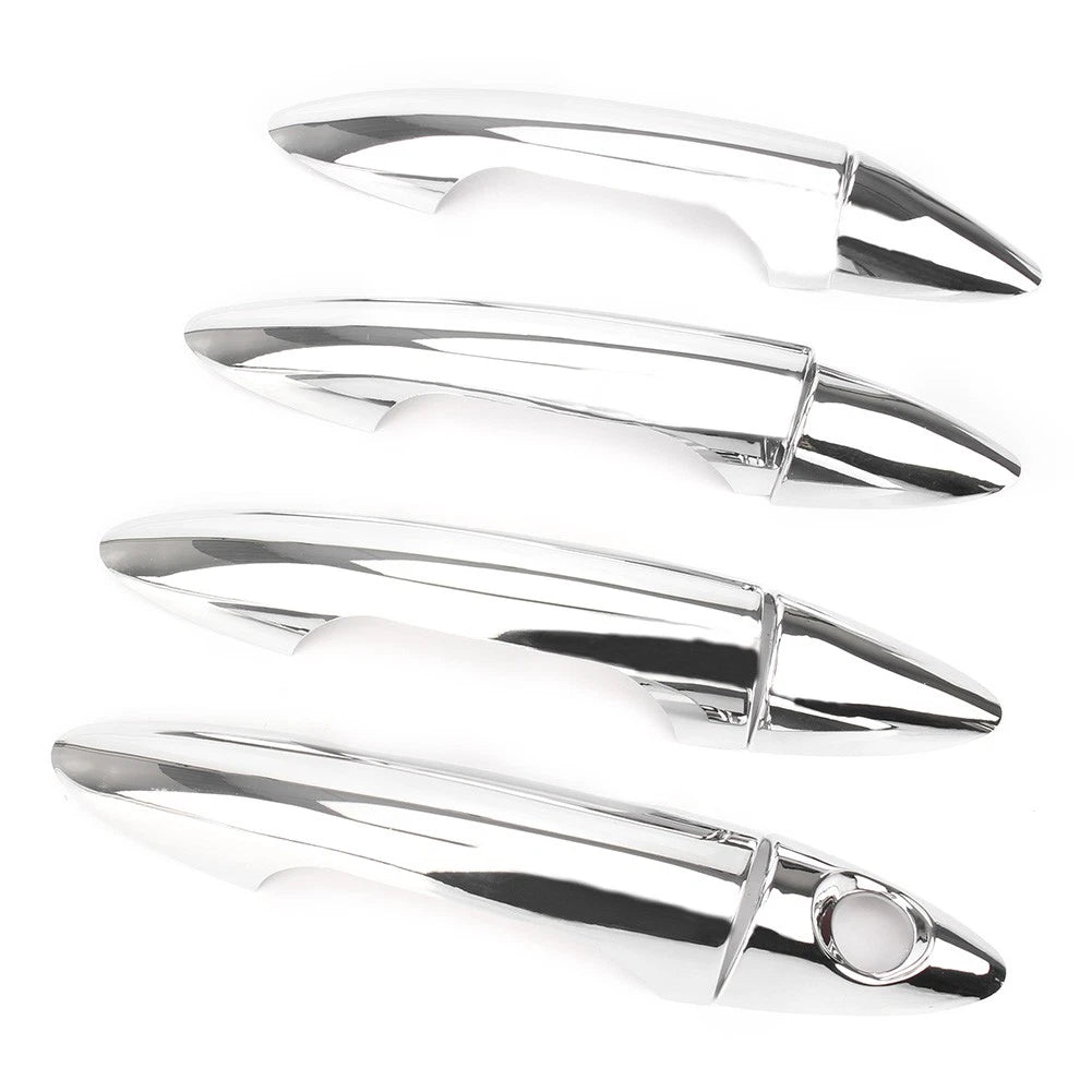 Door Handle Cover Molding Trim Chrome Fit Hyundai Accent Solaris Verna 2011-16
