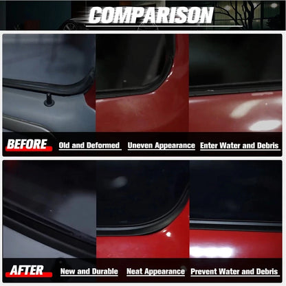 Outer Window Sweep Trim Seals Car Weatherstrip For Ford Bronco F150 F250 F350