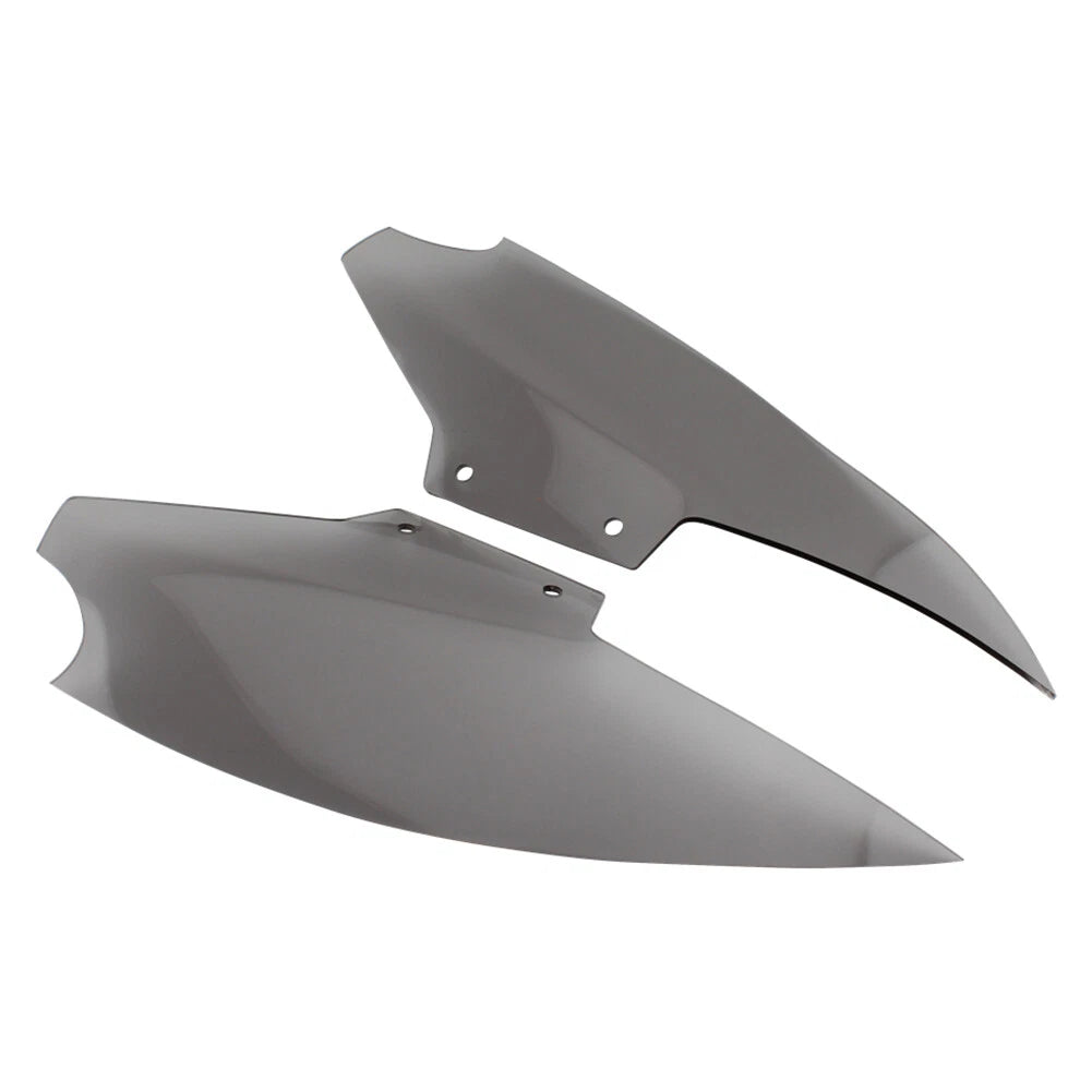 Side Windshield Windscreen Wind Deflector For BMW R18 B Bagger Smoke Motor