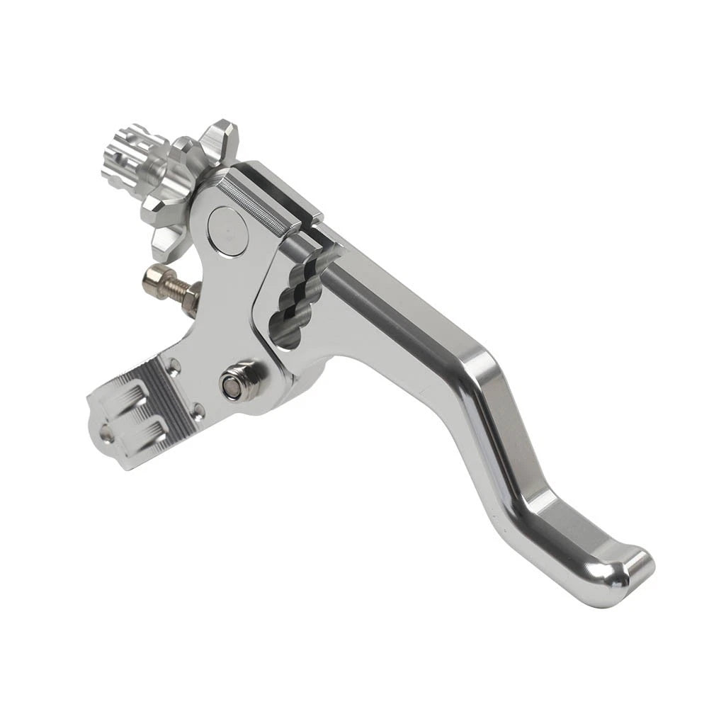 Stunt Clutch Lever Performance Cable Pull 7/8 1 Finger Universal Motor Silver