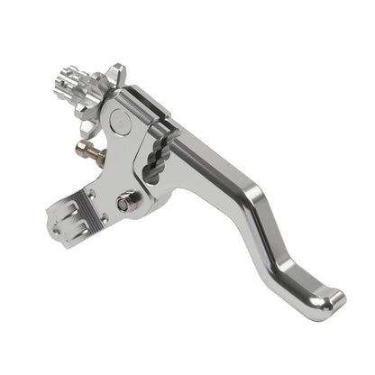 Stunt Clutch Lever Performance Cable Pull 7/8 1 Finger Universal Motor Silver