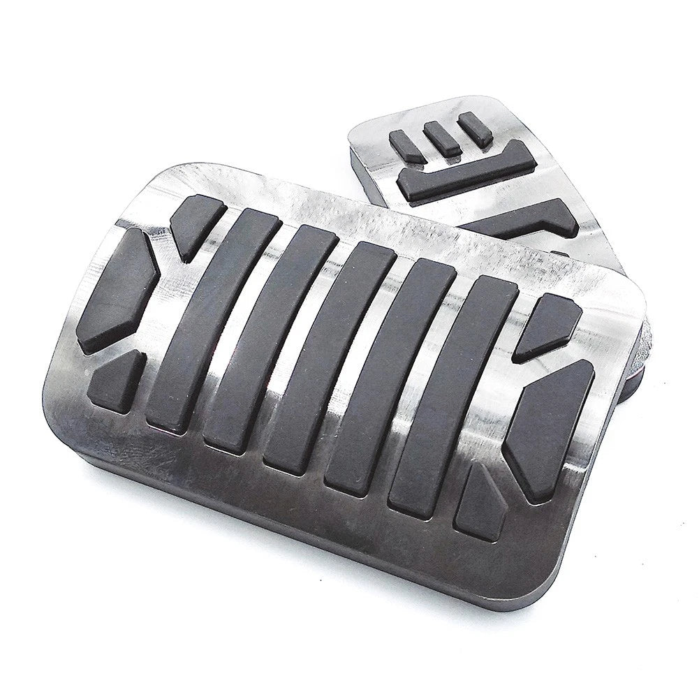 Stainless Steel Car Brake Gas Pedals Protection Cover Fit Jaguar XE XF XJ XJL