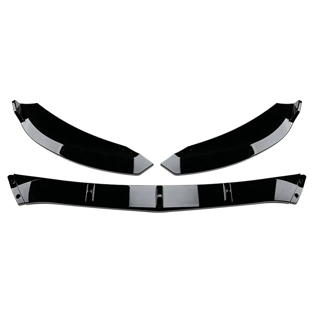 US Front Bumper Lip Fit Mercedes Benz C Class W205 C180 C200 C260 2015-18 Car