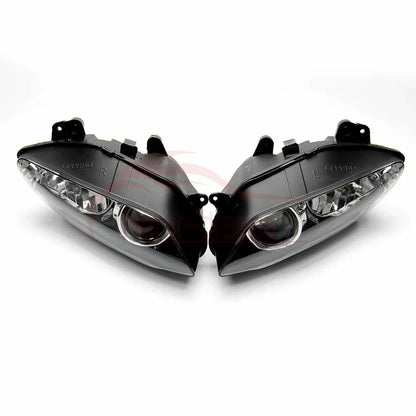 Premium Headlight Head light Assembly For Yamaha YZF-R1 2004 2005 2006 Clear