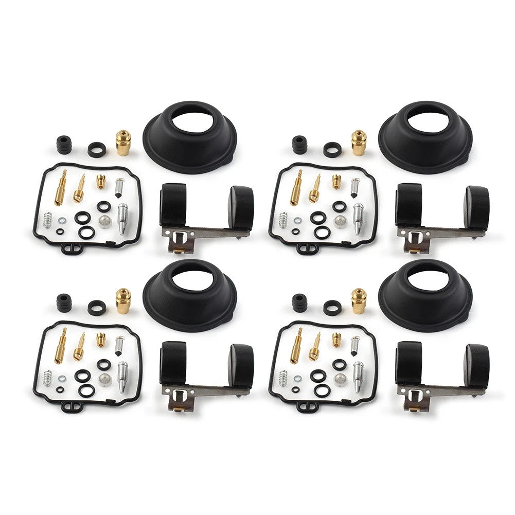 Carburetor Repair Kits 4 Sets For Yamaha XJ600 Seca II 600 XJ600S 1992-1998
